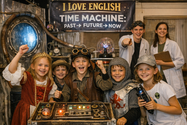 Dienas angļu valodas nometne "I Love English 2026"