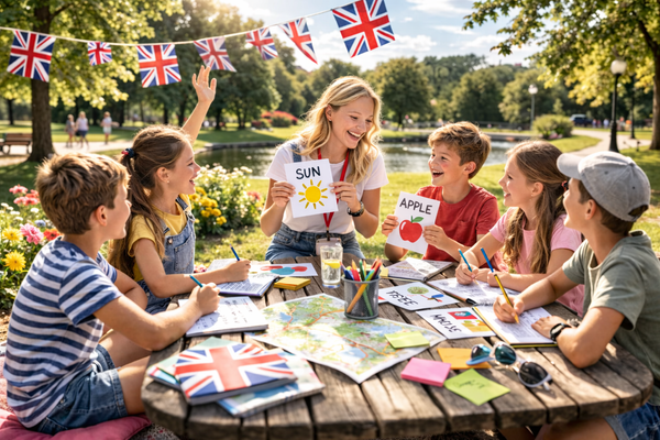 Dienas angļu valodas nometne "I Love English 2026"