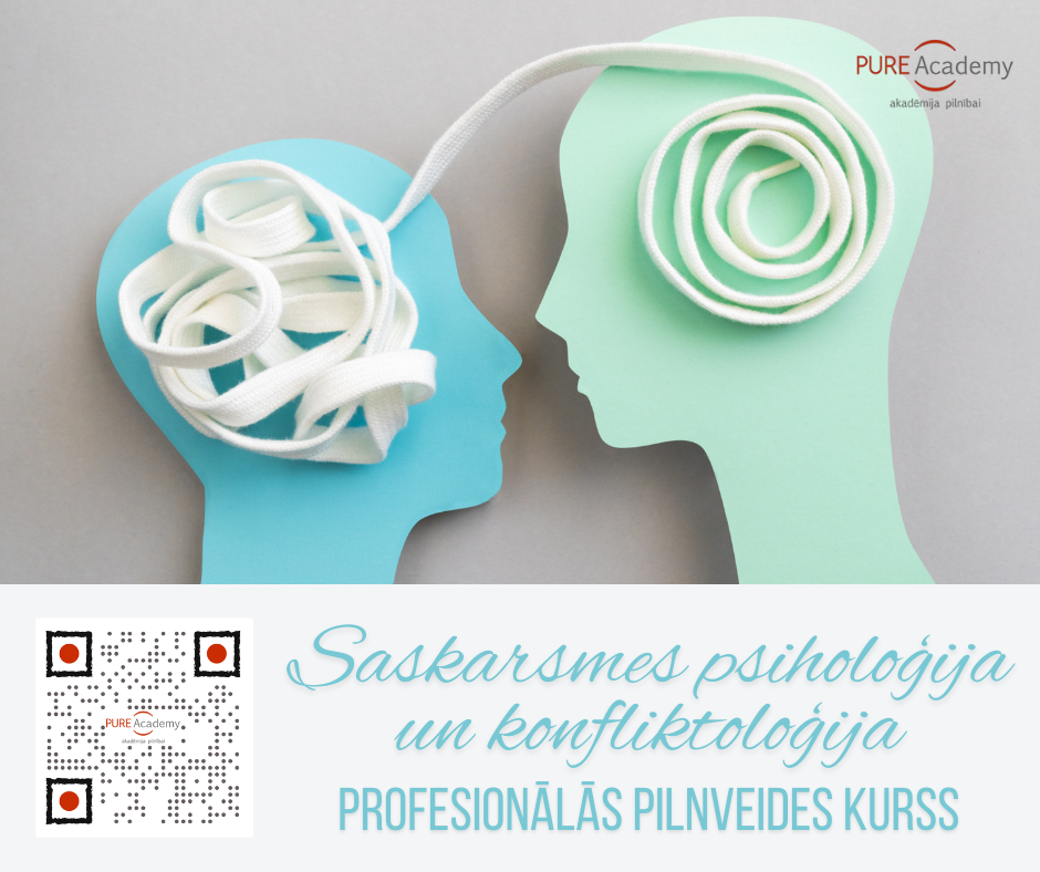 Profesionālās pilnveides kurss: Saskarsmes psiholoģija un konfliktoloģija